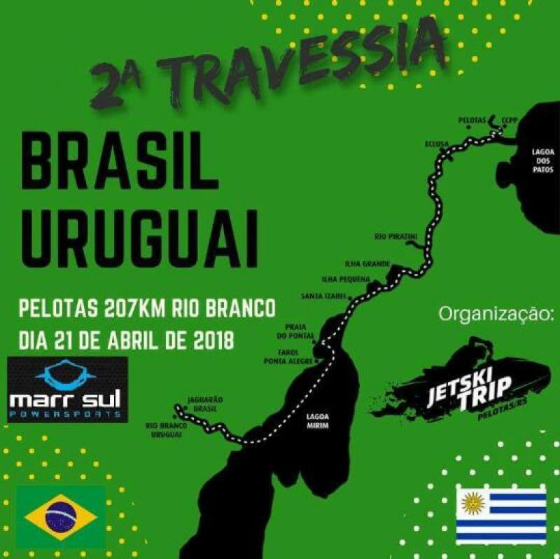 2ª Travessia Internacional Jetski Trip Brasil-Uruguai