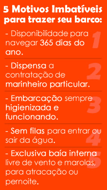 5 motivos imbatíveis para trazer a sua lancha